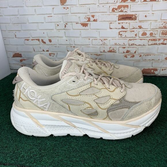 Hoka One One Elite Terrain System Clifton L Suede size 7 1150910-GTL - Picture 2 of 12